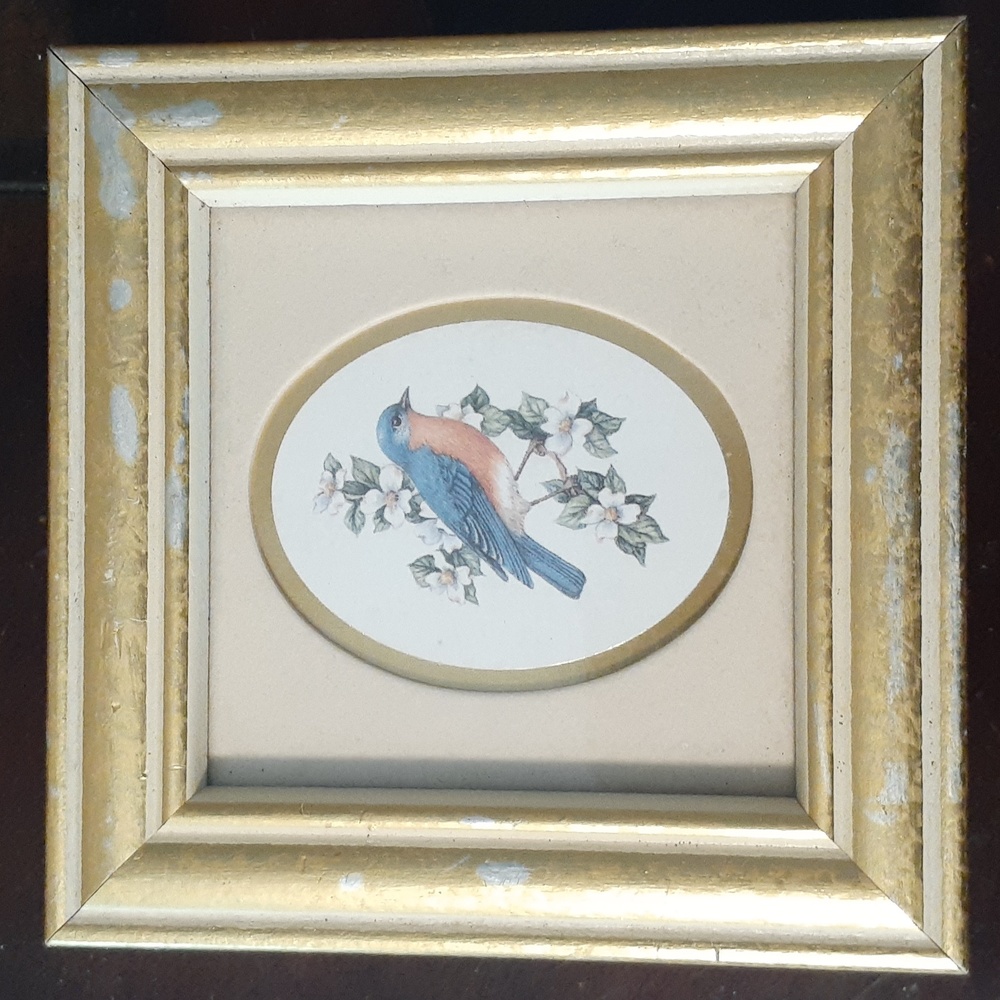 BLUEBIRD PLAQUE BY HEARTFELT COLLECTION